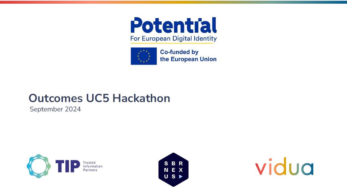 De uitkomsten samengevat van de Potential Hackathon